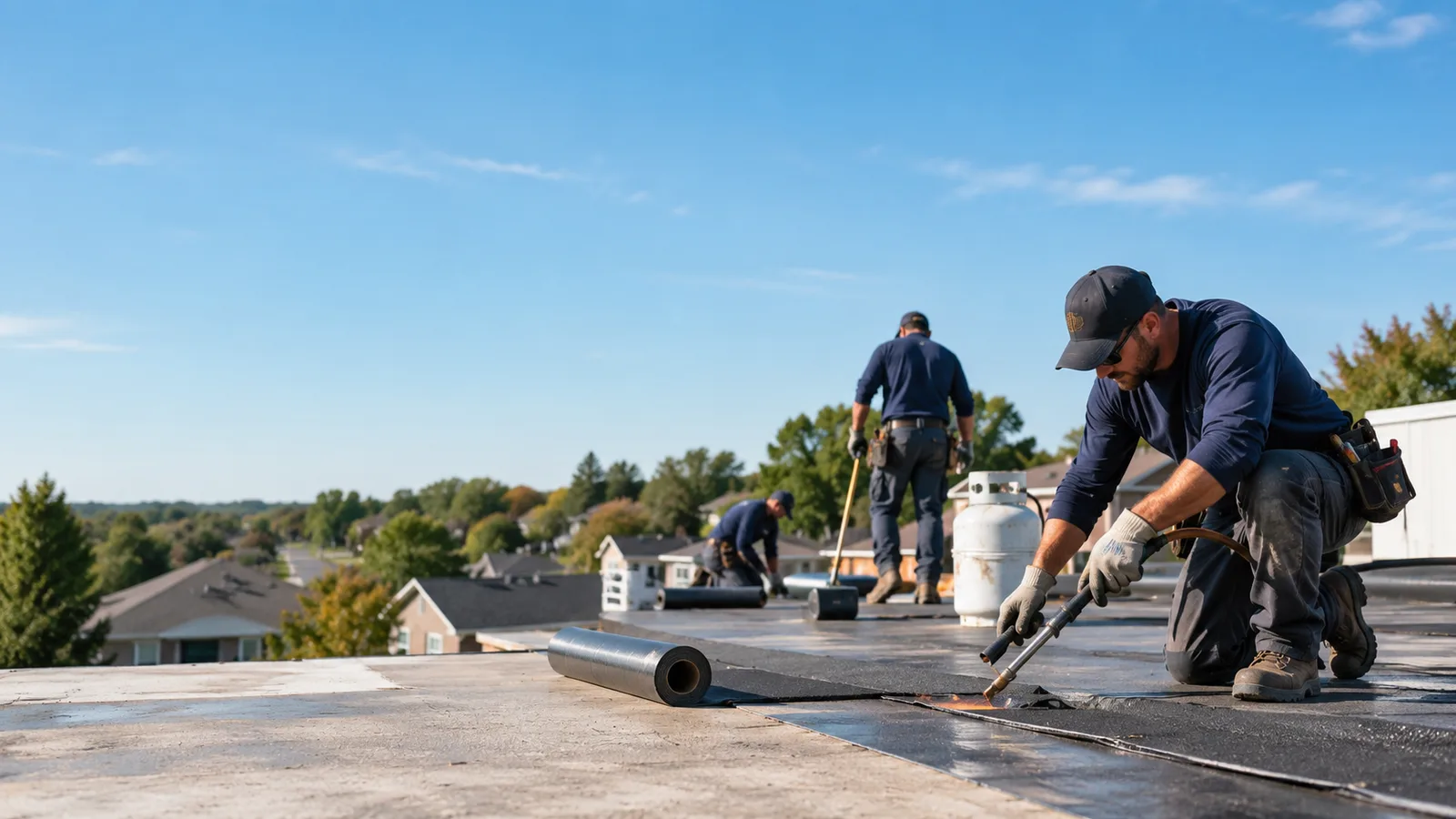 Flat Roof Leak Repair providers in Campus, IL